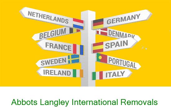 Abbots Langley international removal company